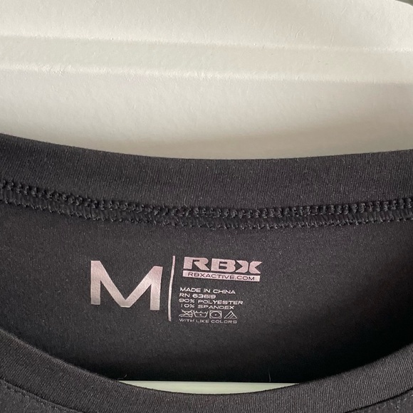 Black Long Sleeve Shirt, RBX, medium - Picture 2 of 4